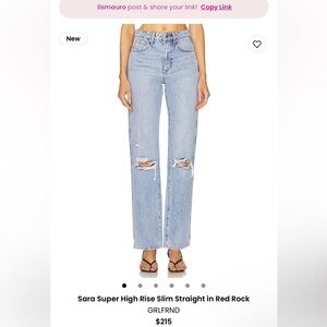 GRLFD high rise jean